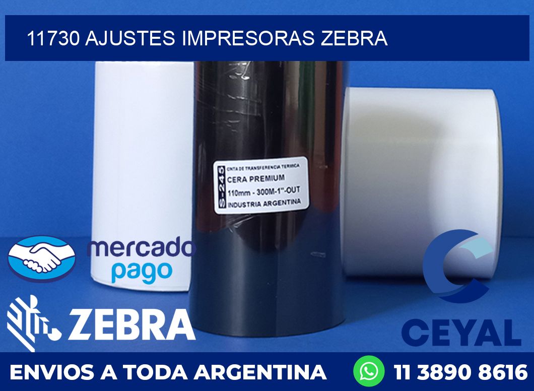 11730 AJUSTES IMPRESORAS ZEBRA