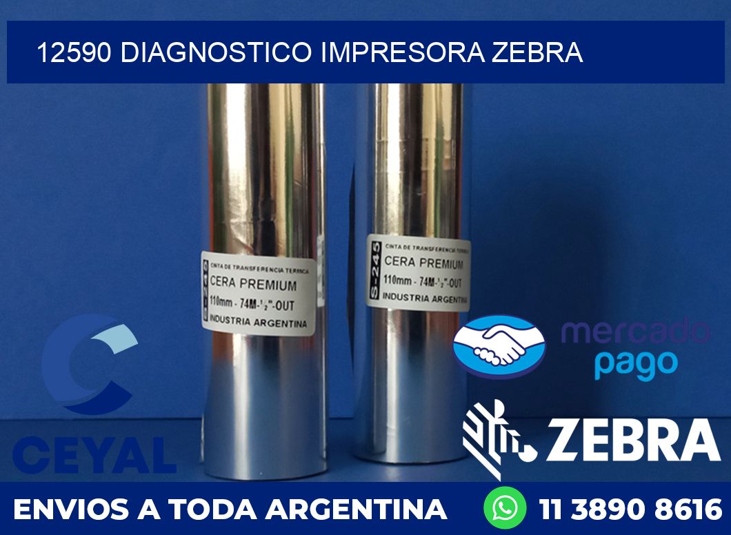 12590 DIAGNOSTICO IMPRESORA ZEBRA