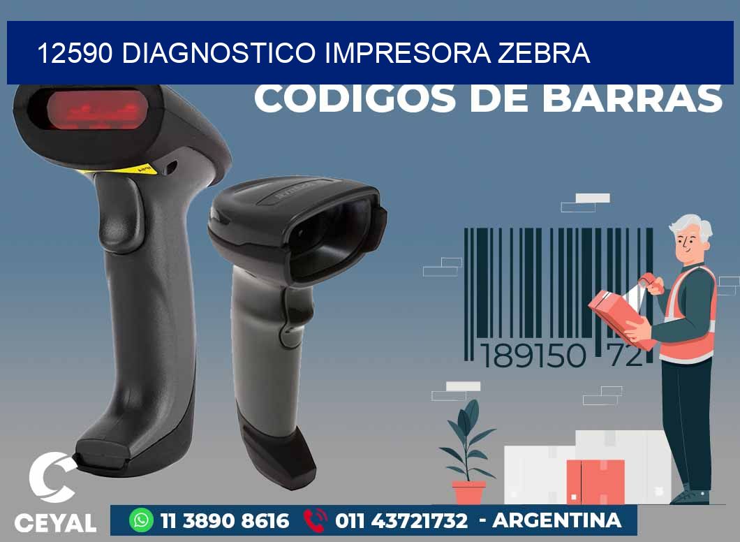 12590 DIAGNOSTICO IMPRESORA ZEBRA