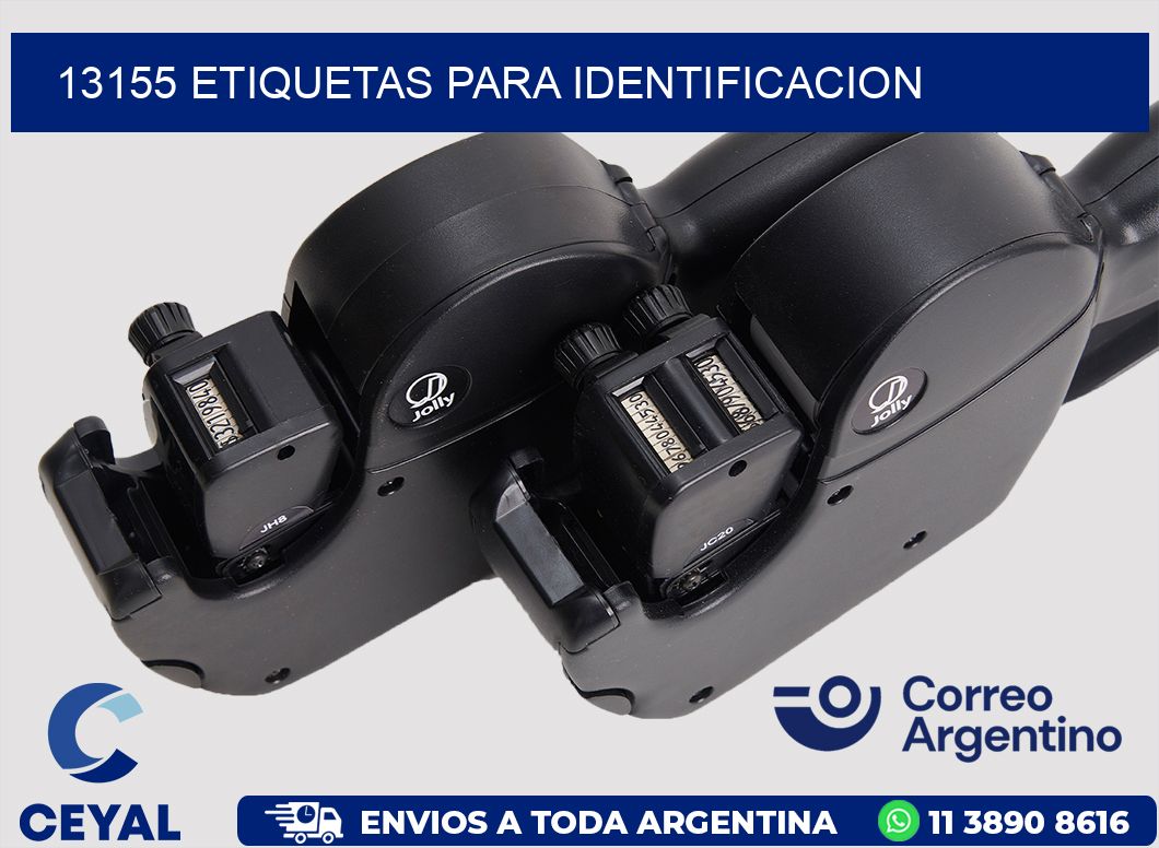 13155 ETIQUETAS PARA IDENTIFICACION