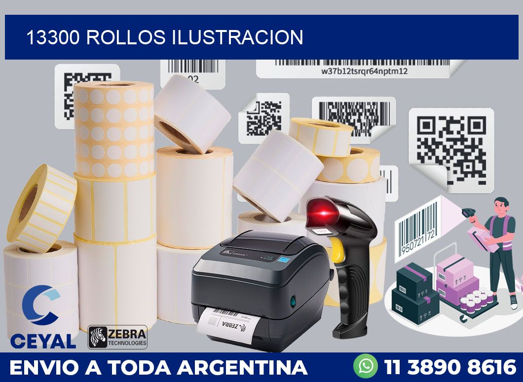 13300 ROLLOS ILUSTRACION