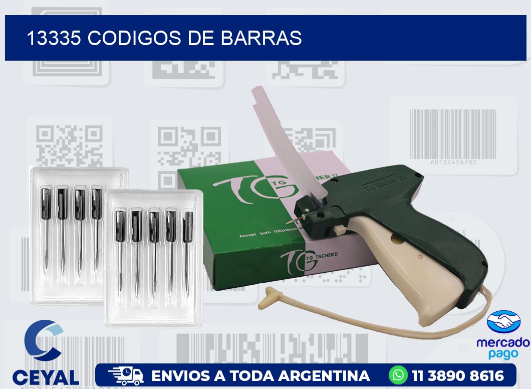 13335 CODIGOS DE BARRAS