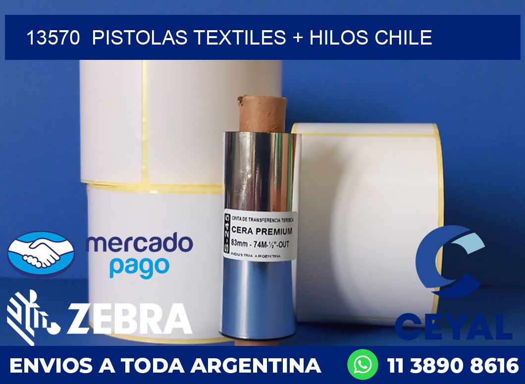 13570  PISTOLAS TEXTILES + HILOS CHILE