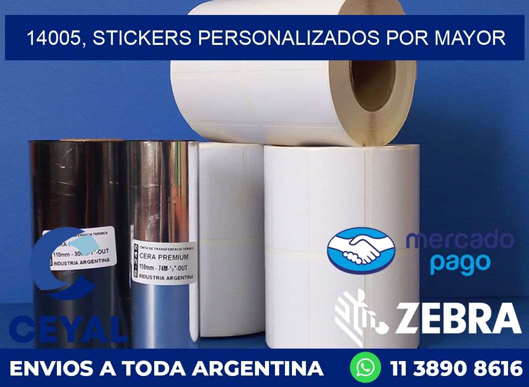 14005, stickers personalizados por mayor