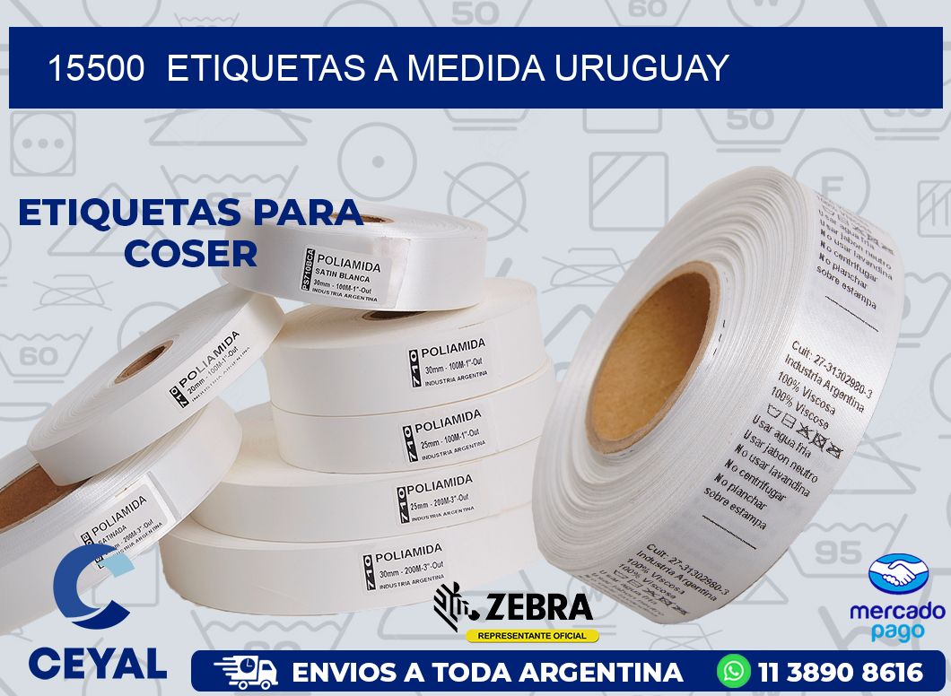 15500  ETIQUETAS A MEDIDA URUGUAY