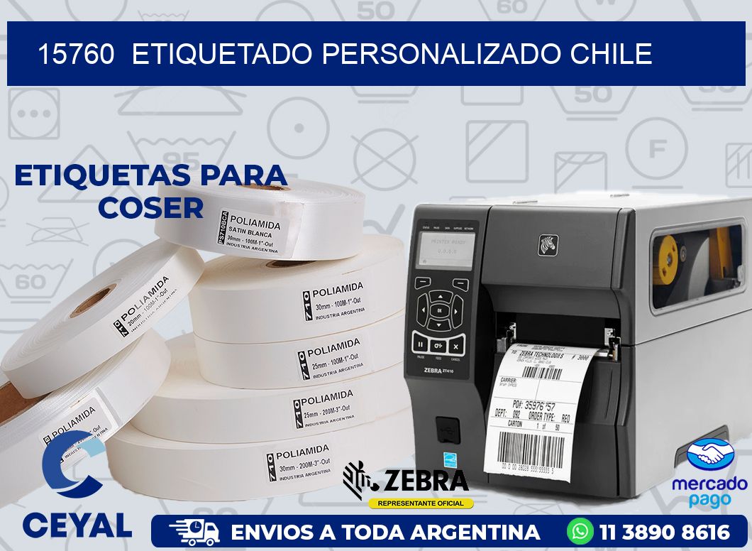 15760  ETIQUETADO PERSONALIZADO CHILE