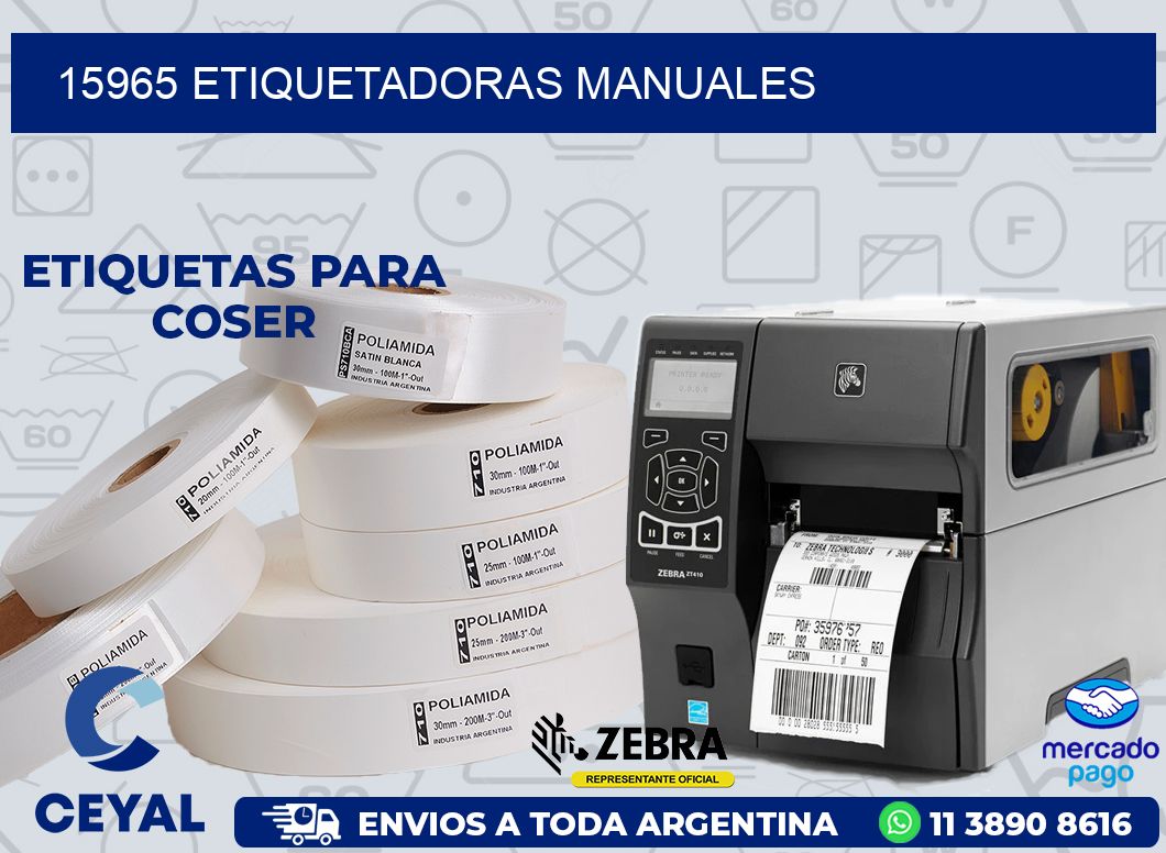 15965 ETIQUETADORAS MANUALES