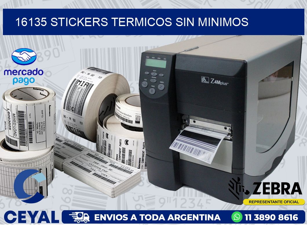 16135 STICKERS TERMICOS SIN MINIMOS