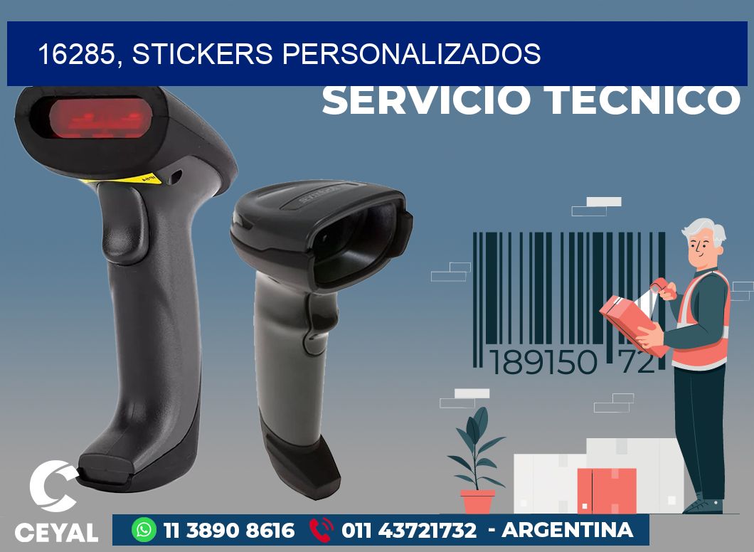 16285, stickers personalizados