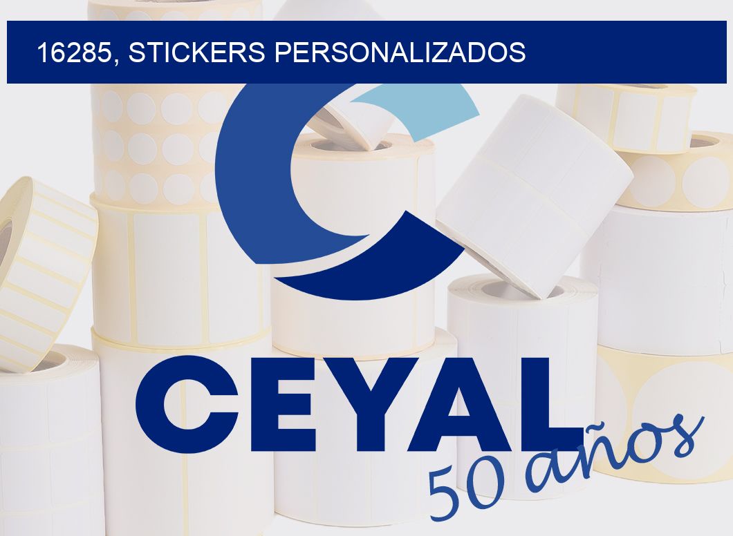 16285, stickers personalizados