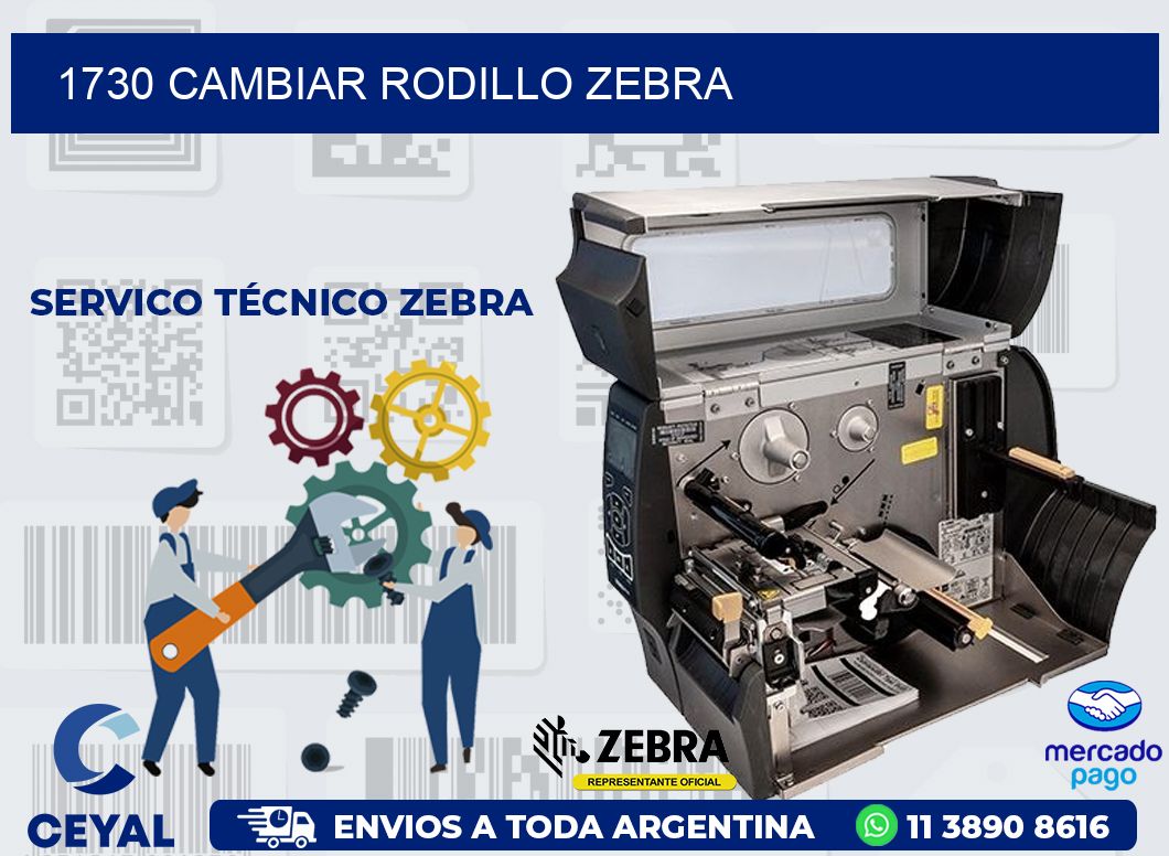 1730 CAMBIAR RODILLO ZEBRA