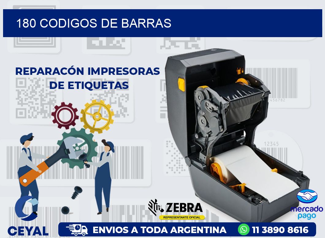 180 CODIGOS DE BARRAS