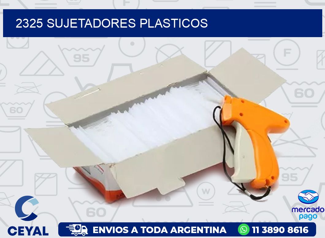 2325 SUJETADORES PLASTICOS