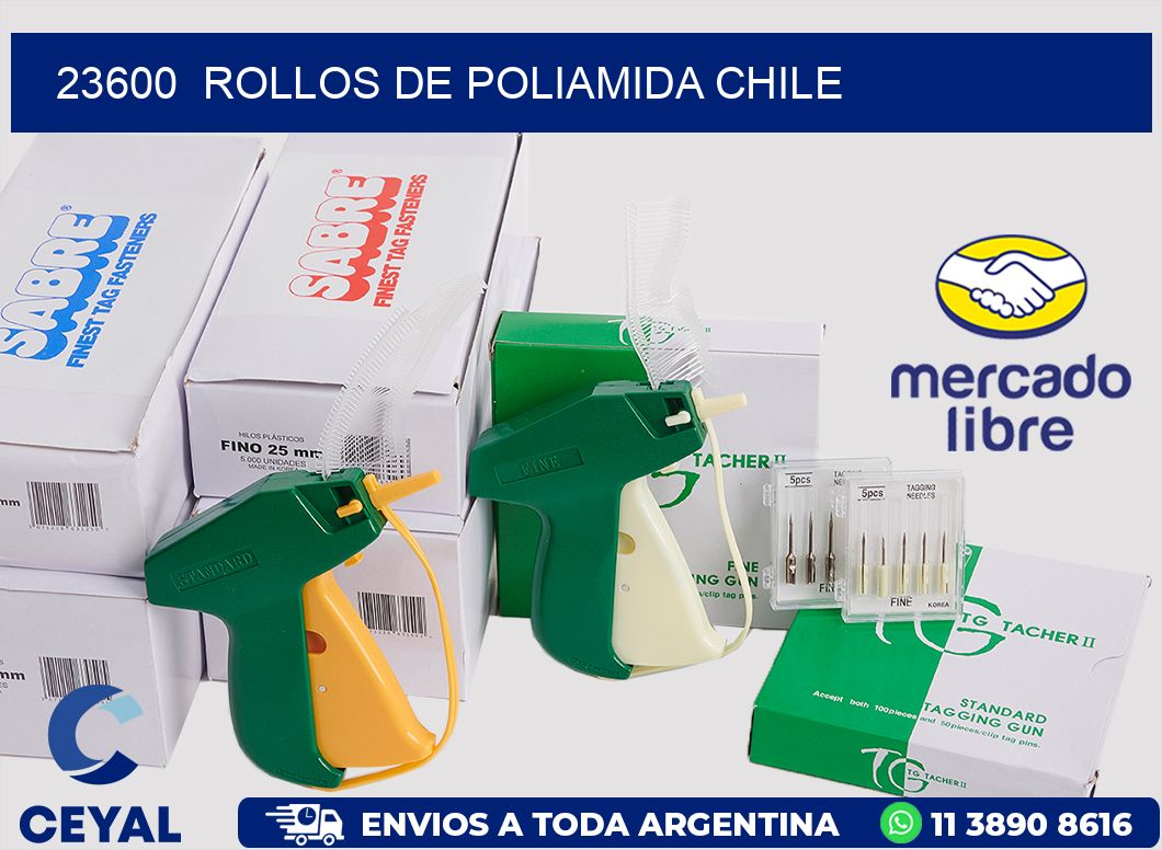 23600  ROLLOS DE POLIAMIDA CHILE