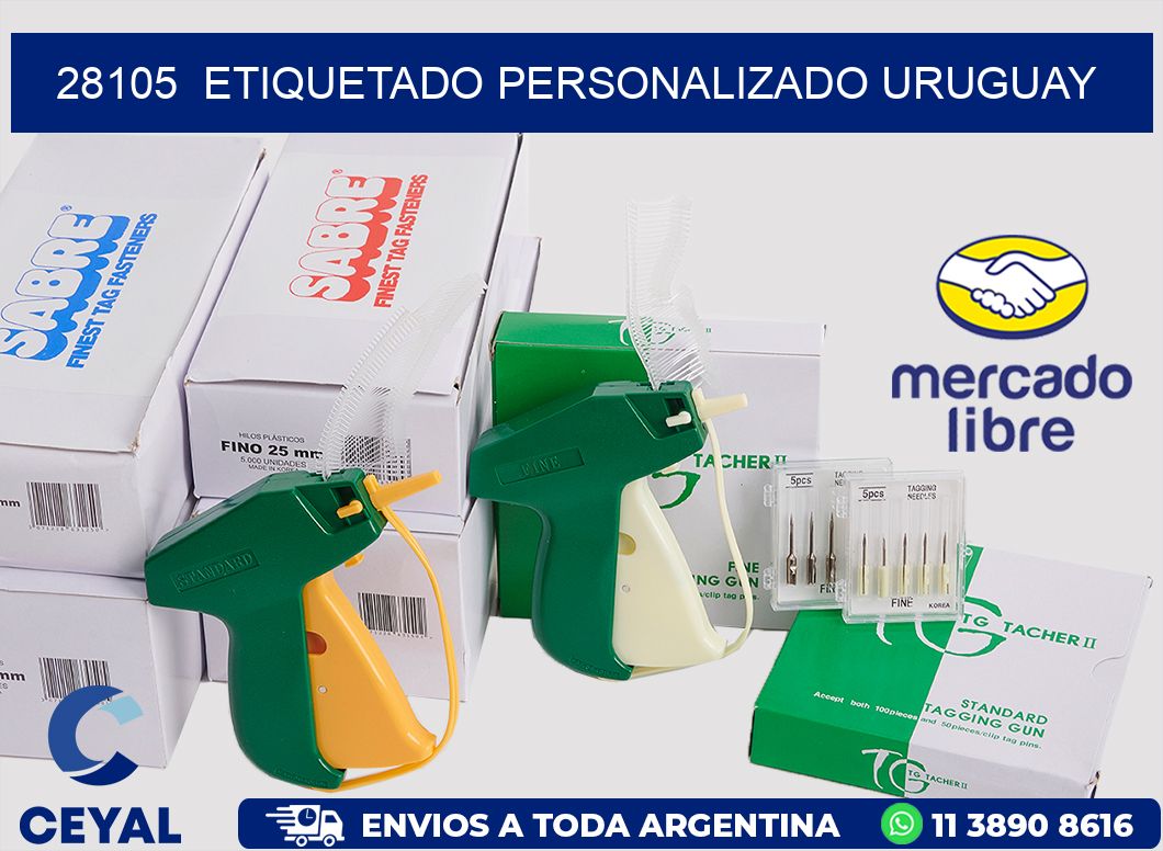 28105  ETIQUETADO PERSONALIZADO URUGUAY