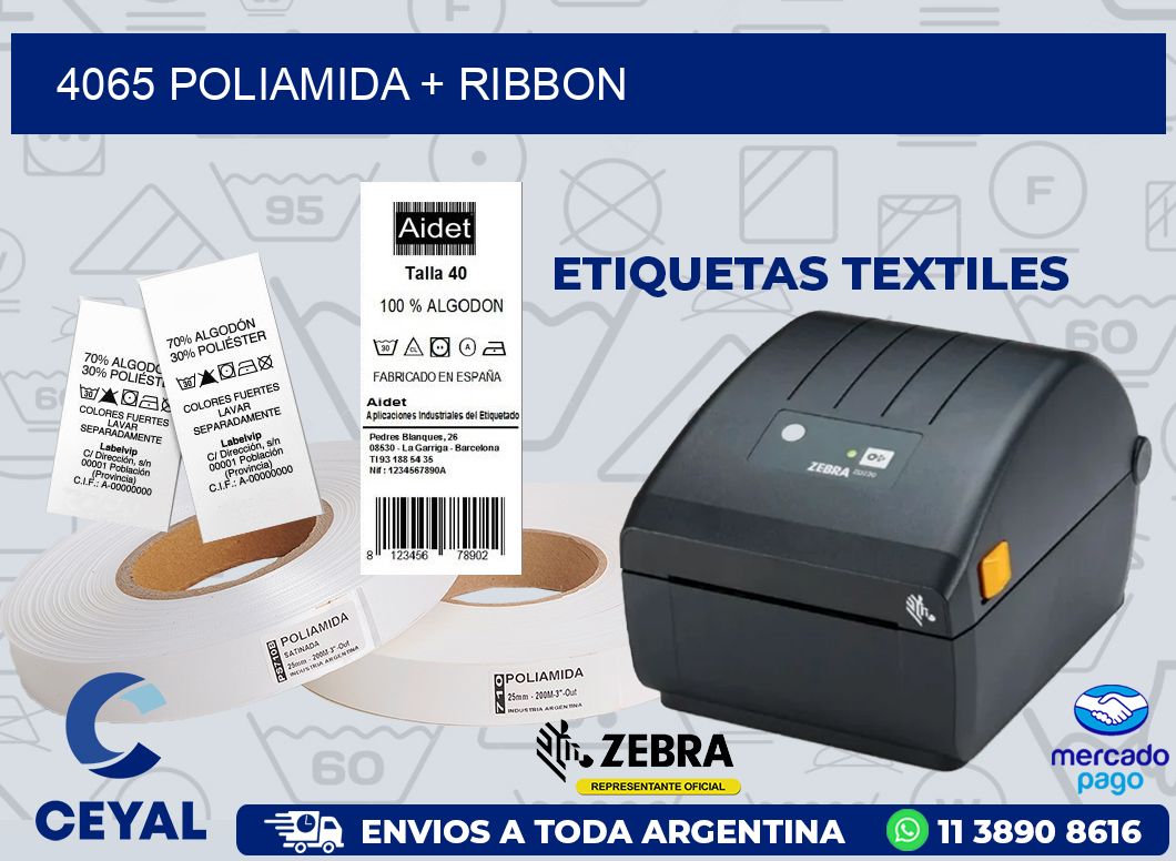 4065 POLIAMIDA + RIBBON