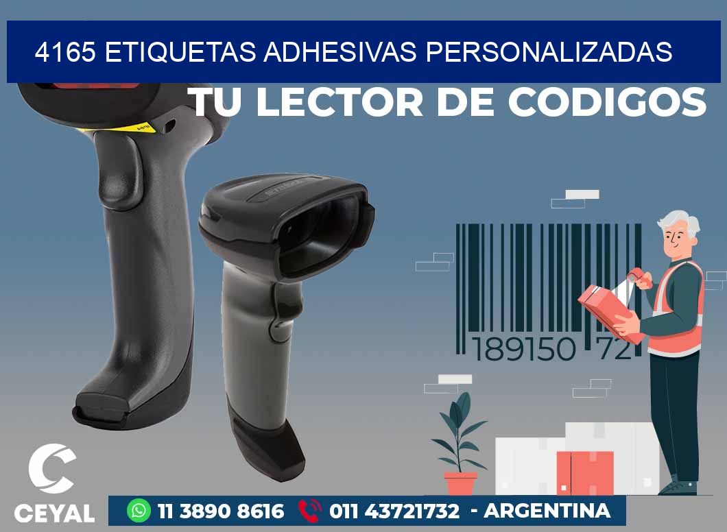 4165 ETIQUETAS ADHESIVAS PERSONALIZADAS