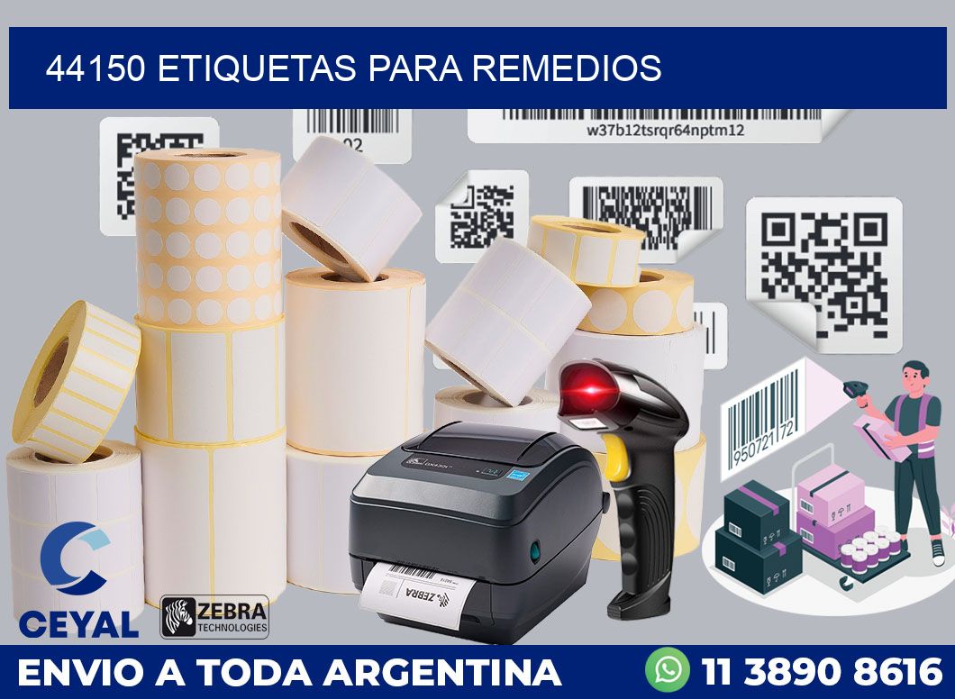 44150 ETIQUETAS PARA REMEDIOS