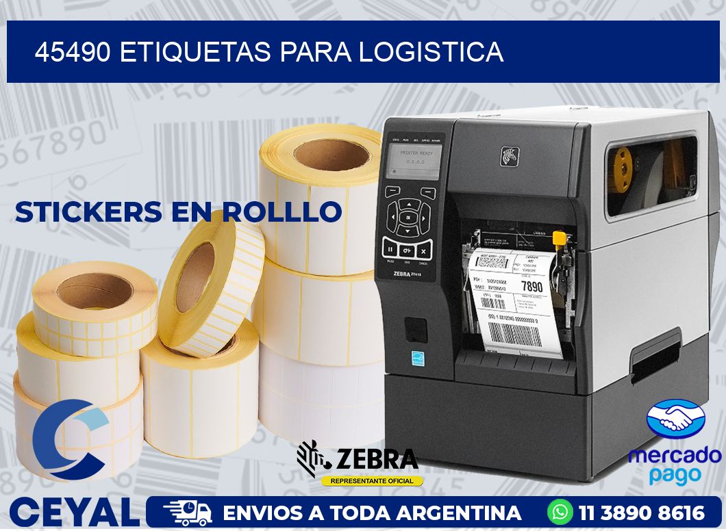 45490 ETIQUETAS PARA LOGISTICA