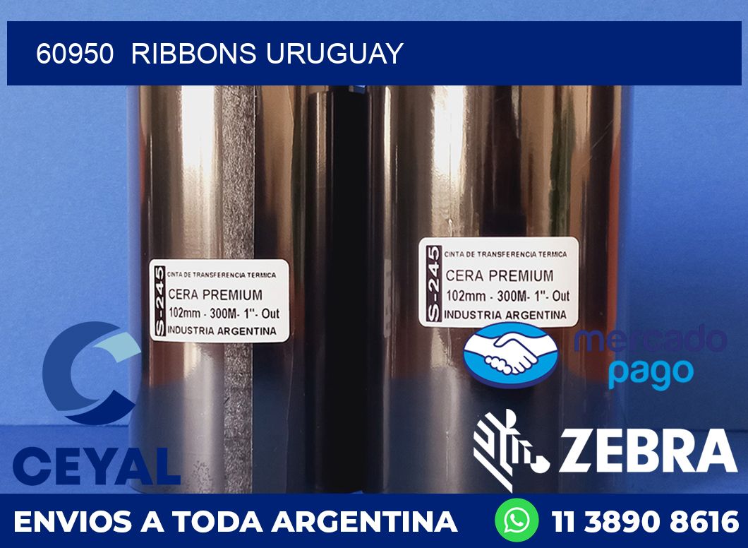 60950  RIBBONS URUGUAY