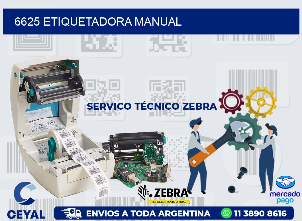 6625 ETIQUETADORA MANUAL