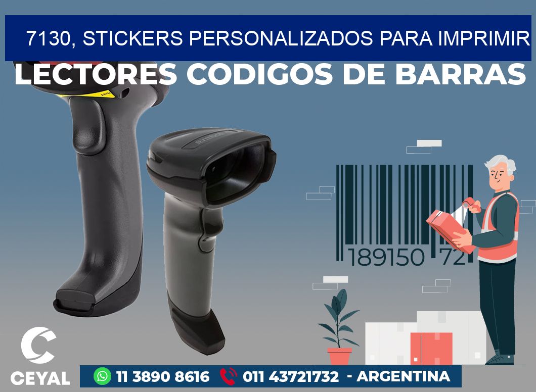 7130, stickers personalizados para imprimir