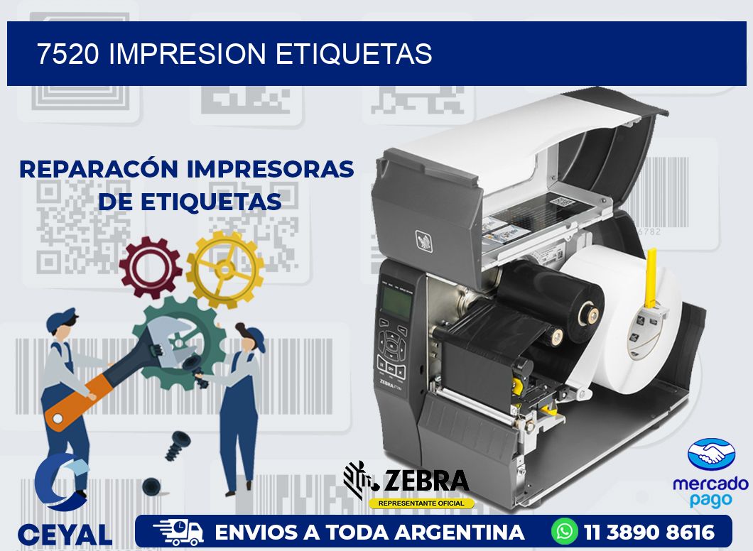 7520 IMPRESION ETIQUETAS