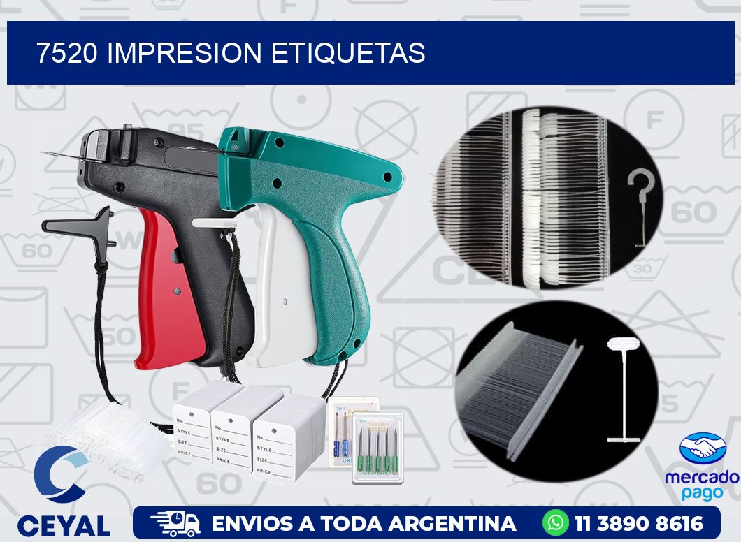 7520 IMPRESION ETIQUETAS