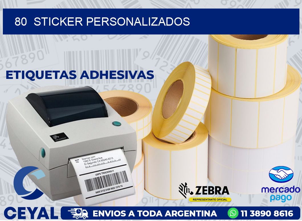 80  sticker personalizados