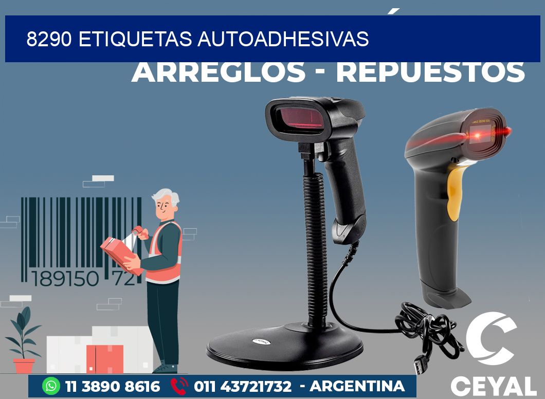 8290 ETIQUETAS AUTOADHESIVAS