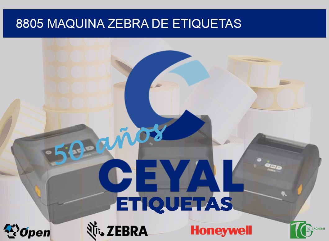 8805 MAQUINA ZEBRA DE ETIQUETAS