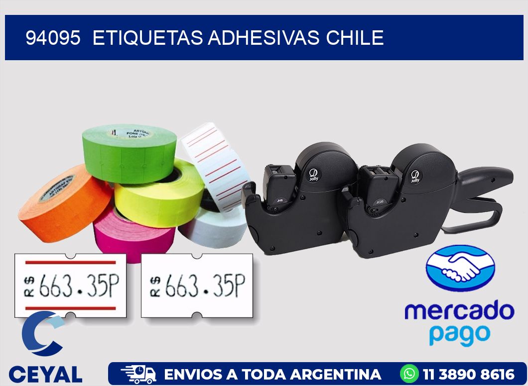 94095  ETIQUETAS ADHESIVAS CHILE