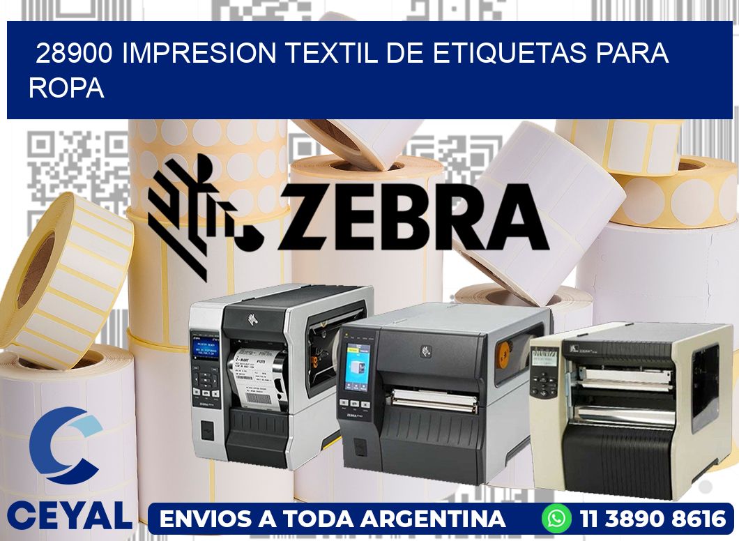 28900 IMPRESION TEXTIL DE ETIQUETAS PARA ROPA