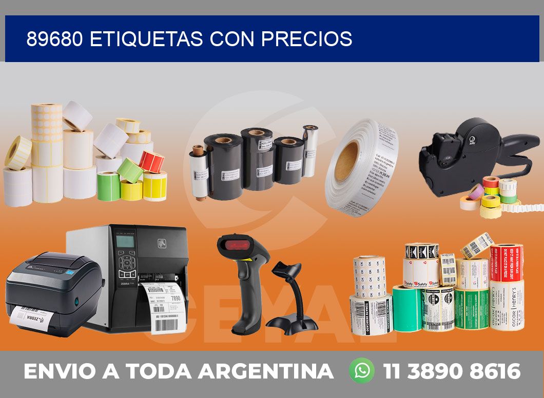 89680 ETIQUETAS CON PRECIOS