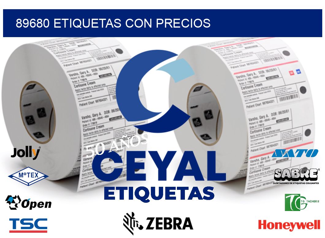 89680 ETIQUETAS CON PRECIOS