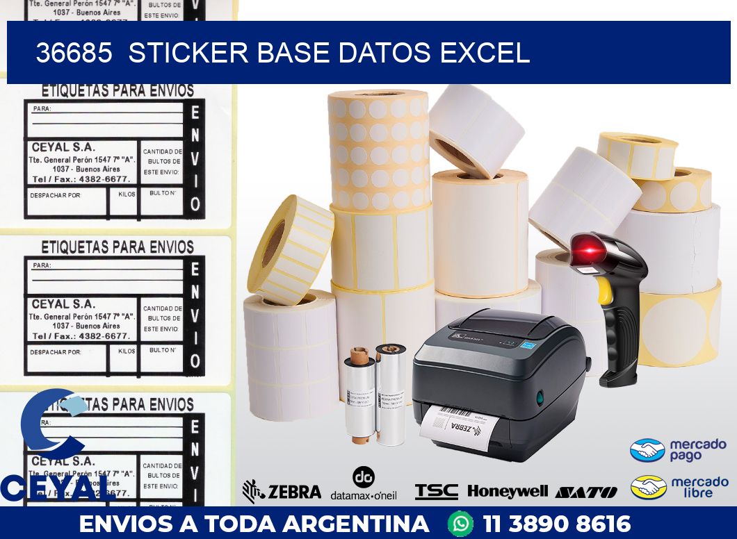 36685  sticker base datos excel