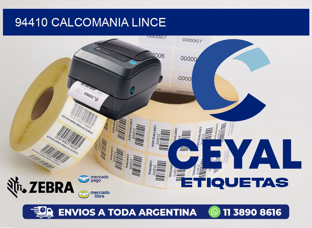 94410 CALCOMANIA LINCE