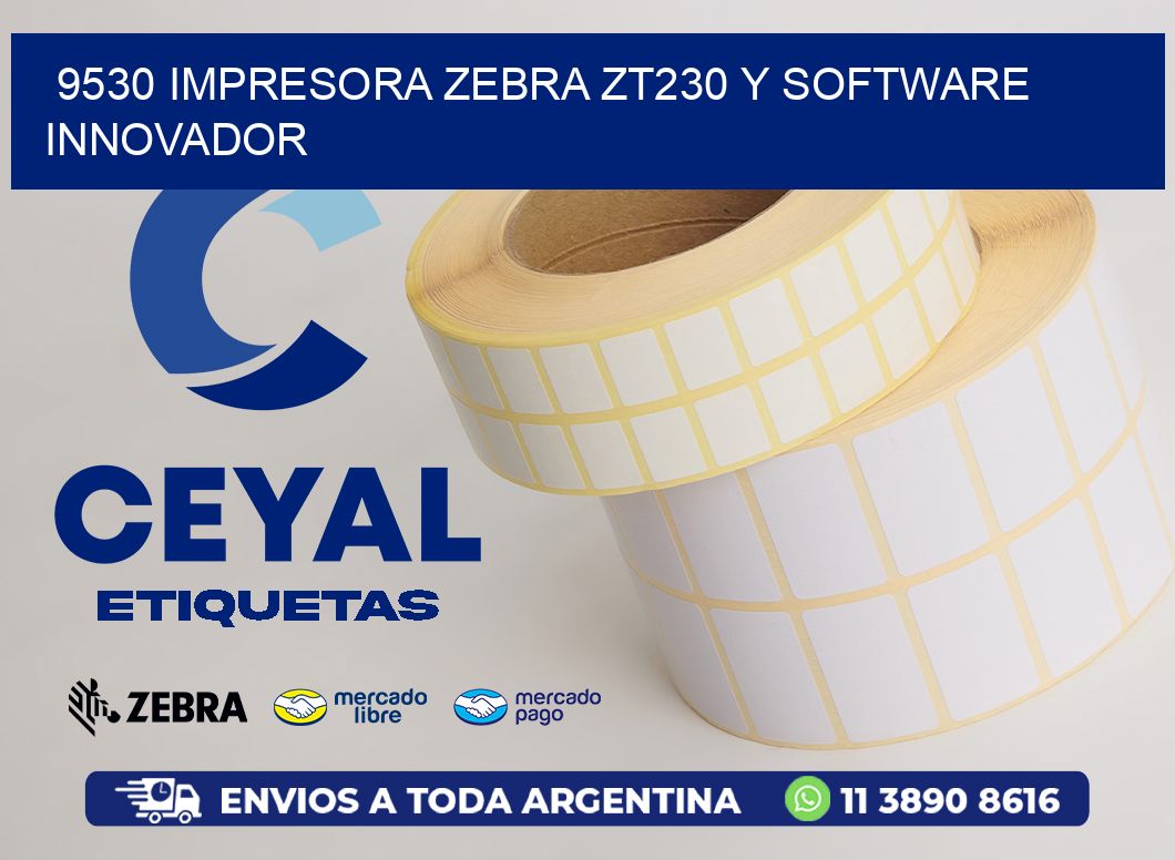 9530 Impresora Zebra ZT230 y Software Innovador