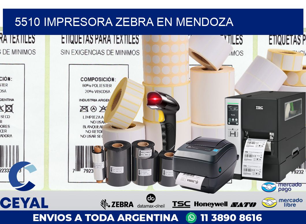 5510 IMPRESORA ZEBRA EN MENDOZA