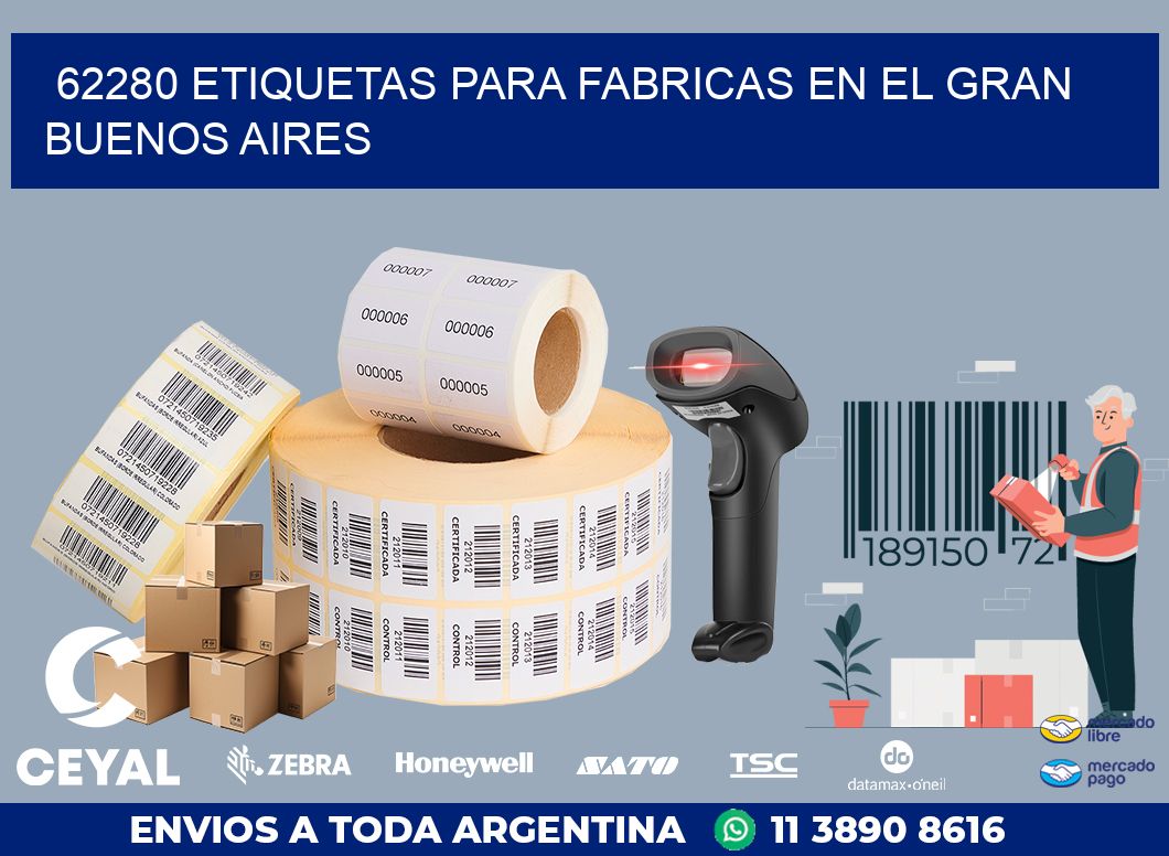 62280 ETIQUETAS PARA FABRICAS EN EL GRAN BUENOS AIRES