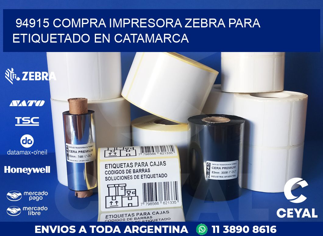 94915 COMPRA IMPRESORA ZEBRA PARA ETIQUETADO EN CATAMARCA