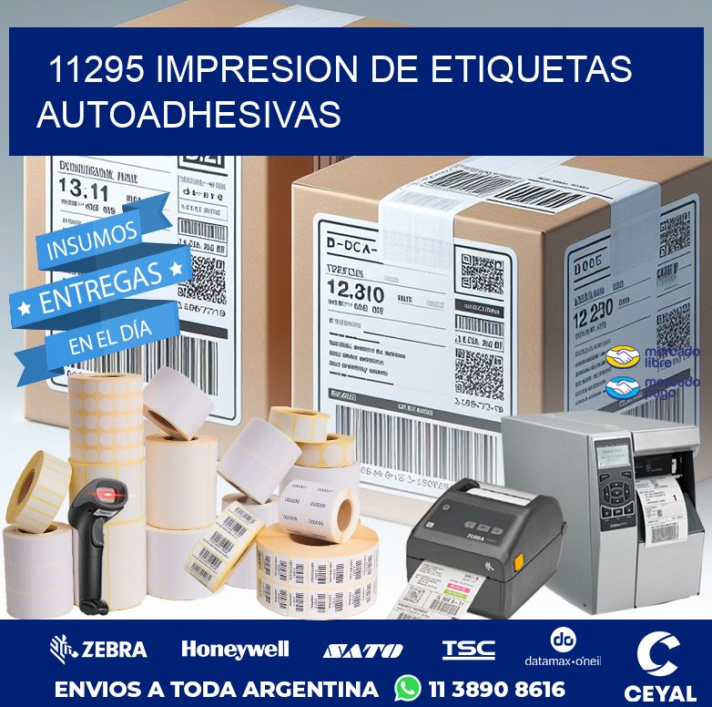 11295 IMPRESION DE ETIQUETAS AUTOADHESIVAS