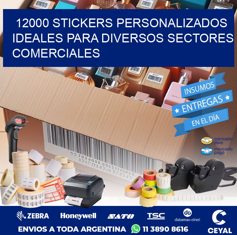 12000 STICKERS PERSONALIZADOS IDEALES PARA DIVERSOS SECTORES COMERCIALES