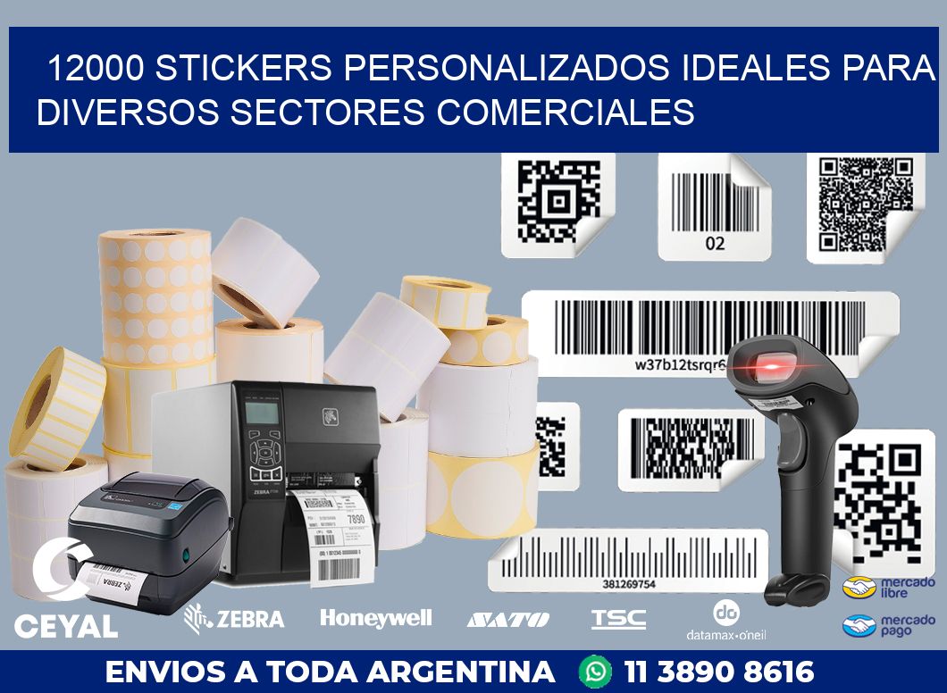 12000 STICKERS PERSONALIZADOS IDEALES PARA DIVERSOS SECTORES COMERCIALES