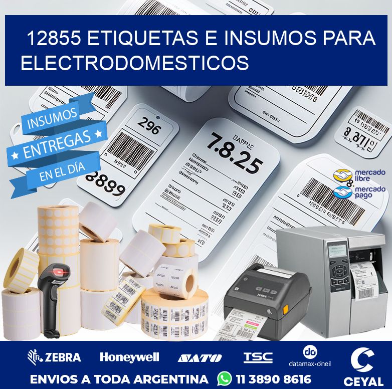 12855 ETIQUETAS E INSUMOS PARA ELECTRODOMESTICOS