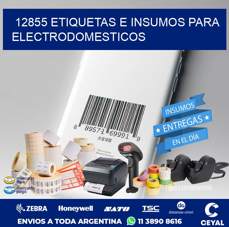 12855 ETIQUETAS E INSUMOS PARA ELECTRODOMESTICOS