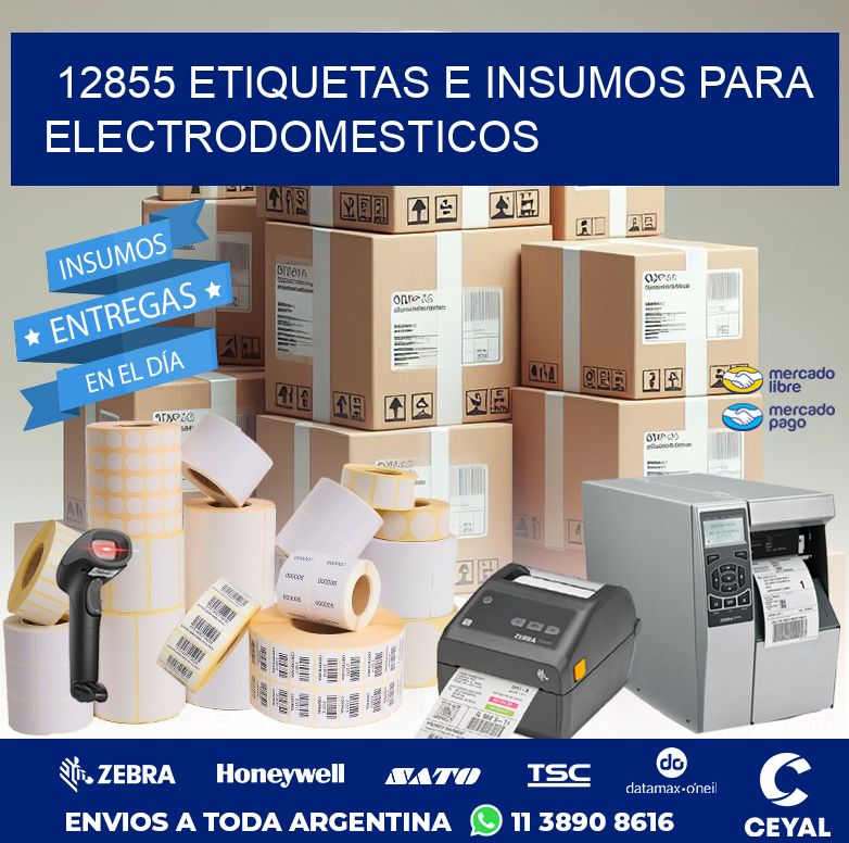 12855 ETIQUETAS E INSUMOS PARA ELECTRODOMESTICOS