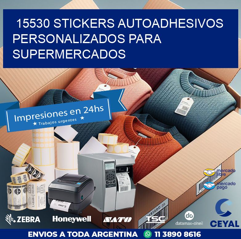 15530 STICKERS AUTOADHESIVOS PERSONALIZADOS PARA SUPERMERCADOS