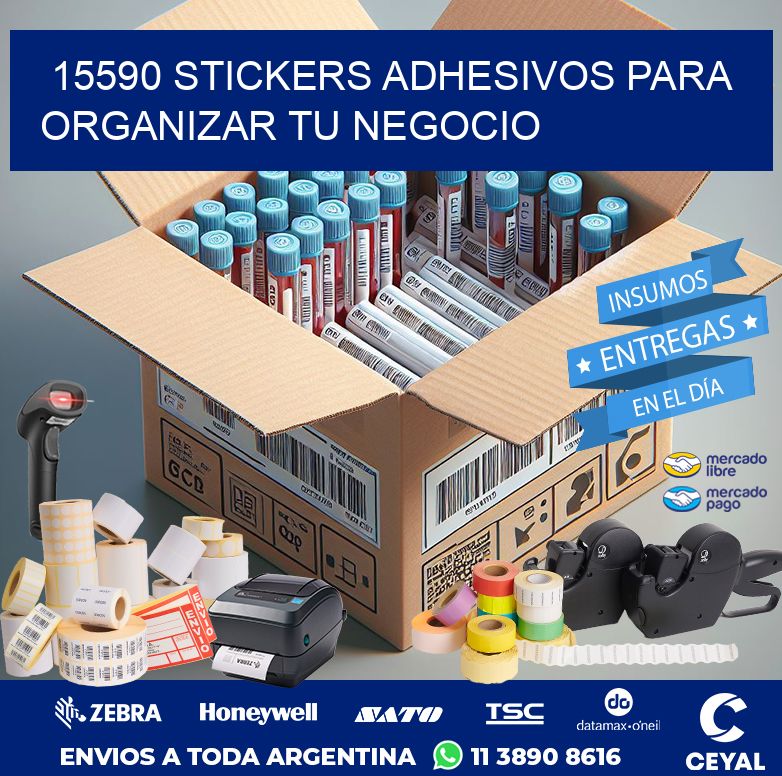 15590 STICKERS ADHESIVOS PARA ORGANIZAR TU NEGOCIO