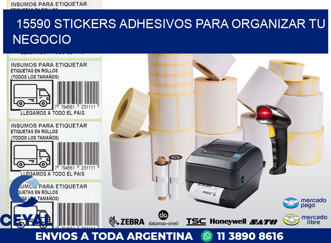 15590 STICKERS ADHESIVOS PARA ORGANIZAR TU NEGOCIO